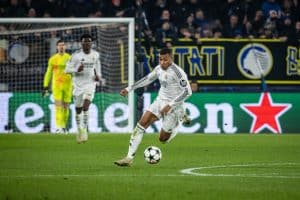 Mestarien liigan pudotuspelit, Real Madrid ja Kylian Mbappe.