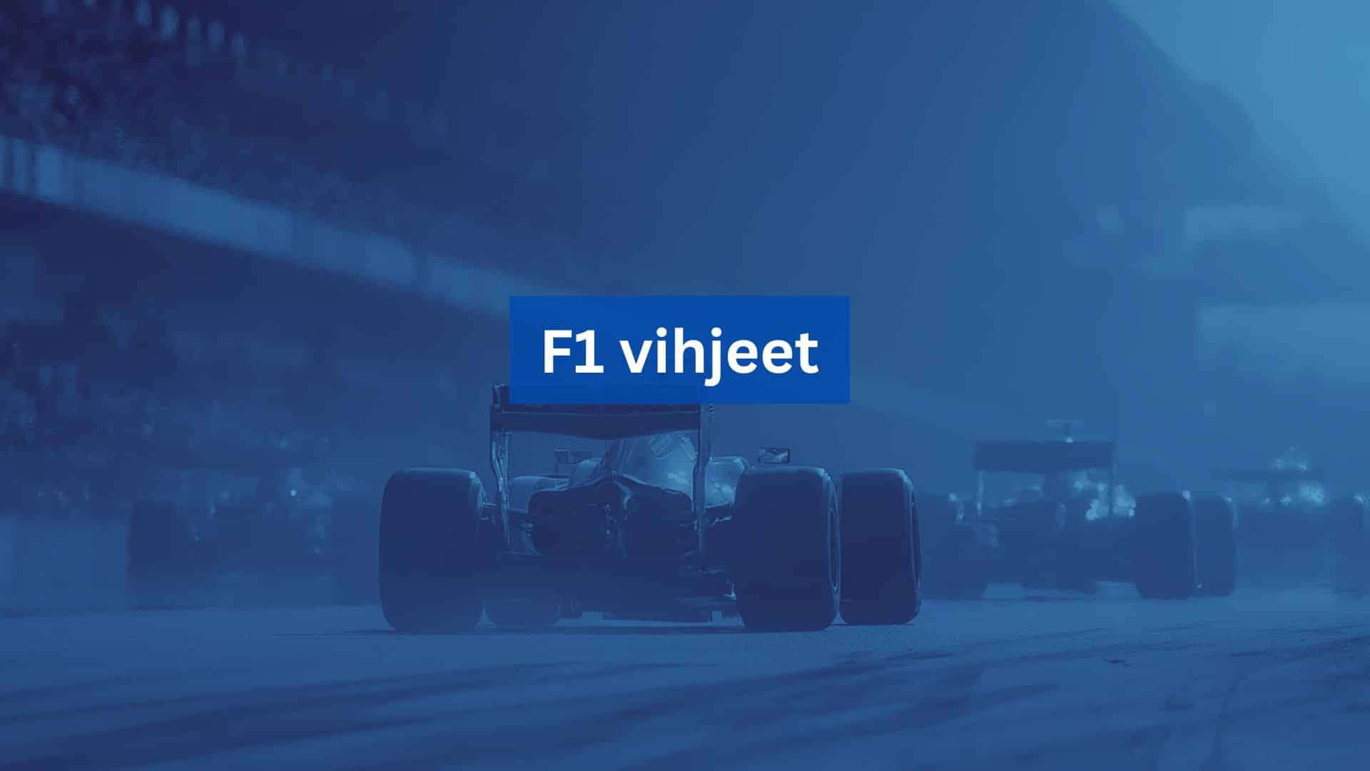 F1 vihjeet